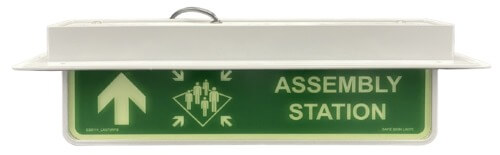 Assembly Station Safety Sign